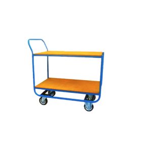   KK01, Asztalkocsi rakodó résszel, Rakfelület: 1000x600 mm, Teherbírás: 250 kg