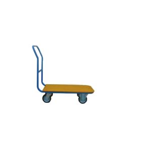   KK02, Áruszállító kézikocsi rakodó résszel, Rakfelület: 850x450 mm, Teherbírás: 250 kg