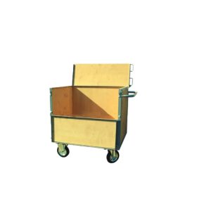   KK10, Áruszállító dobozos kézikocsi, Rakfelület: 1000x700 mm, Teherbírás: 700 kg.