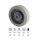 WPPF 1252 5100, prémium PERFORMA tömörgumi futófelület, 125 mm átmérő, 180 kg teherbírás, golyós csapágyazás